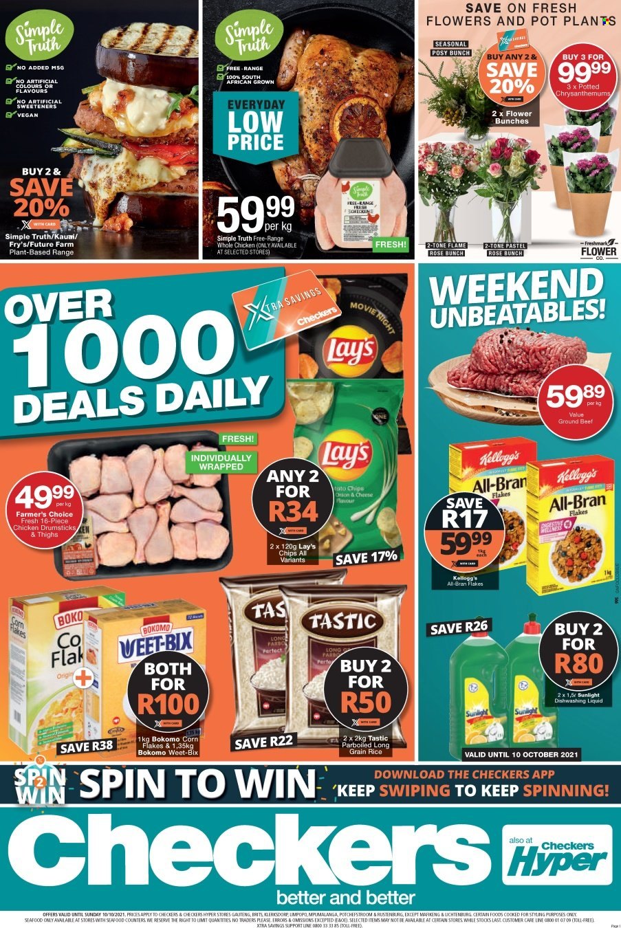 Checkers specials - 07/10/2021 - 10/10/2021. Page 1