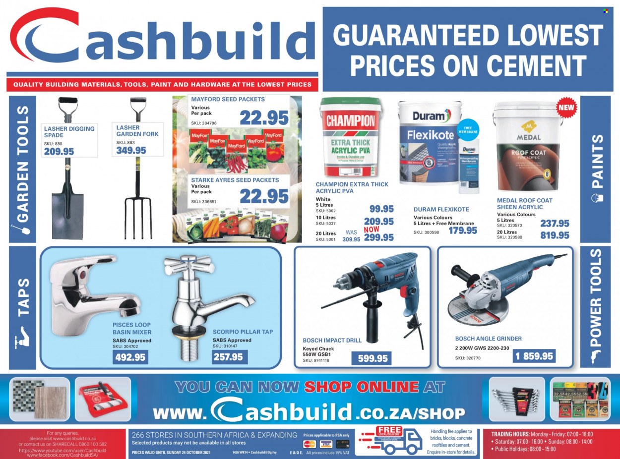 Cashbuild specials - 08/10/2021 - 24/10/2021. Page 1