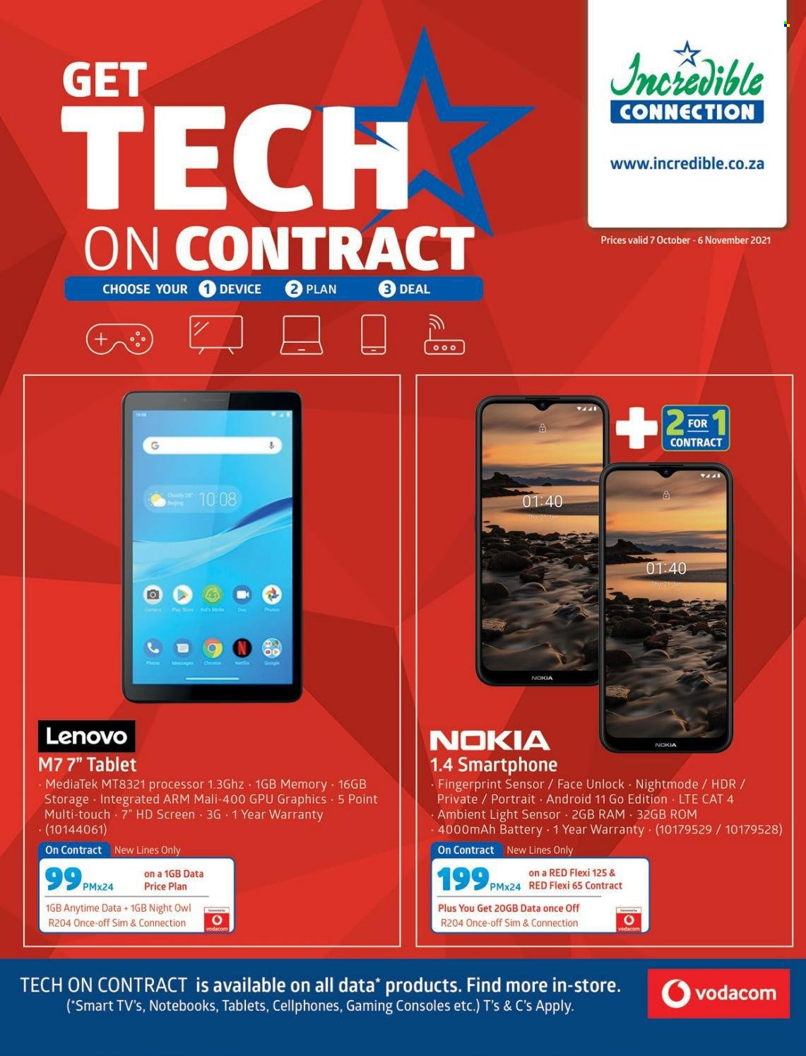 Incredible Connection specials - 07/10/2021 - 06/11/2021. Page 1