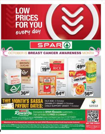SPAR catalogue  - 11/10/2021 - 24/10/2021.