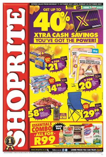 Shoprite catalogue  - 11/10/2021 - 24/10/2021.