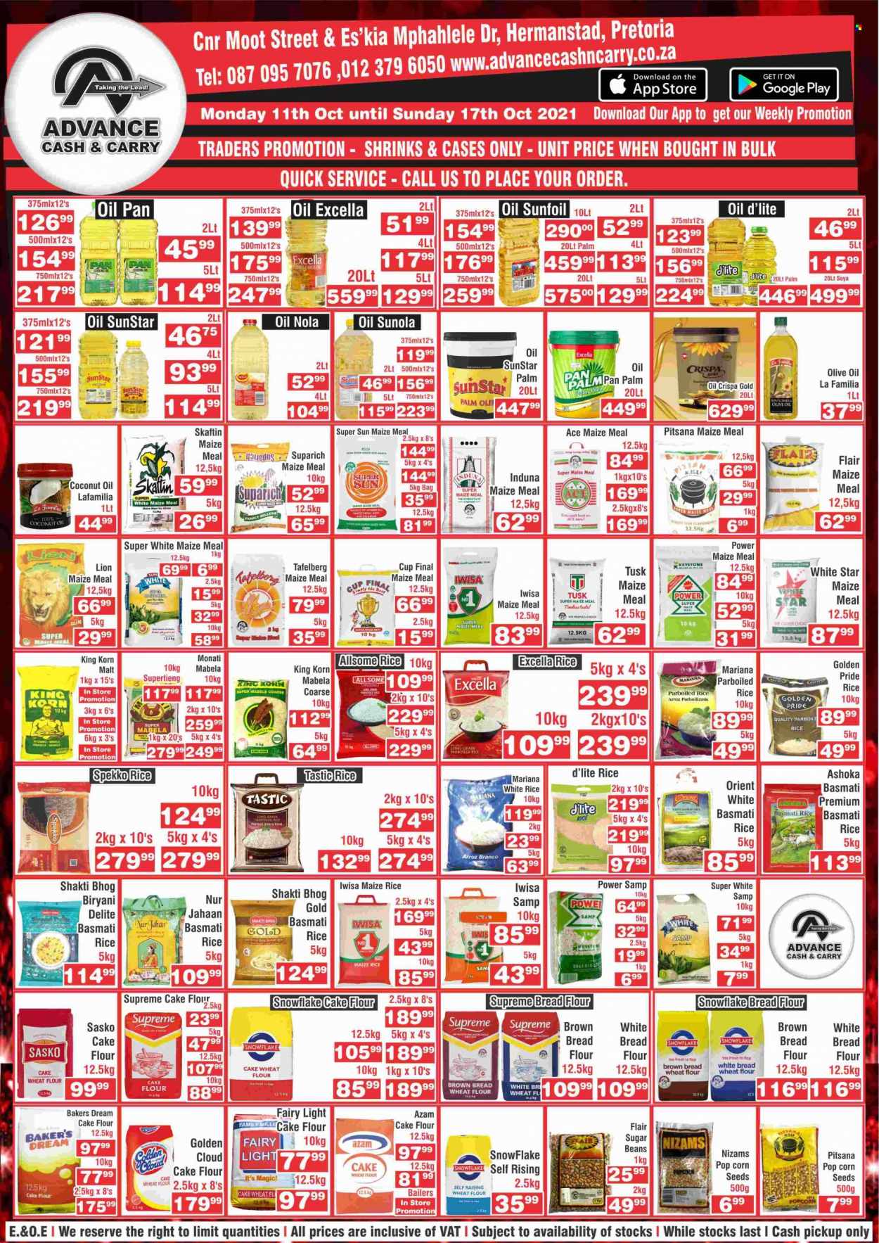 Advance Cash & Carry specials - 11/10/2021 - 17/10/2021. Page 1
