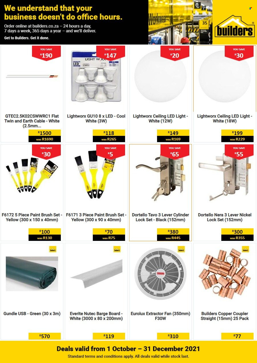 Builders specials - 01/10/2021 - 31/12/2021. Page 2