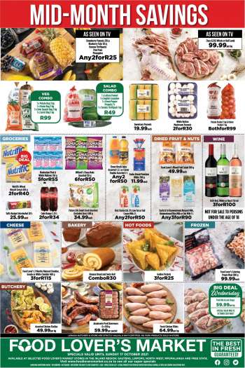 Food Lover's Market catalogue  - 12/10/2021 - 17/10/2021.