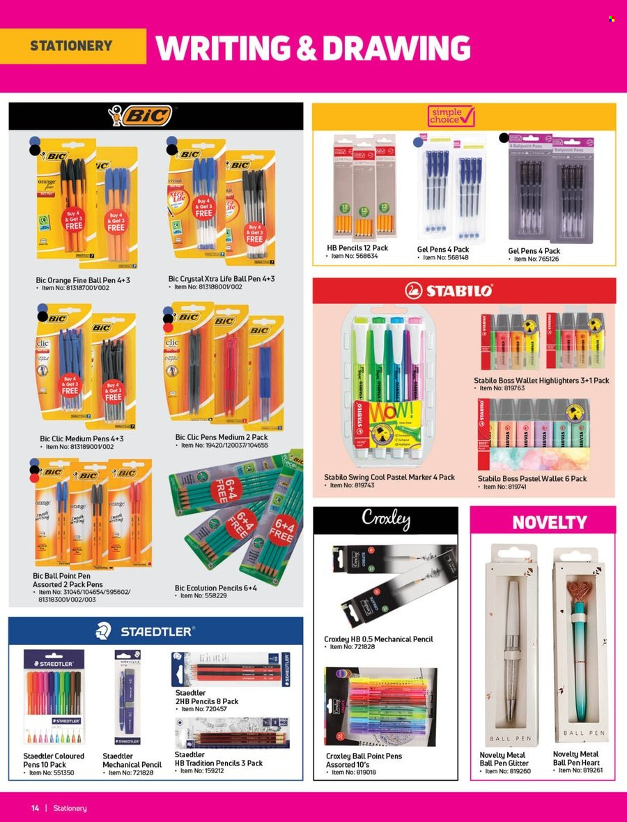 Game specials. Page 14
