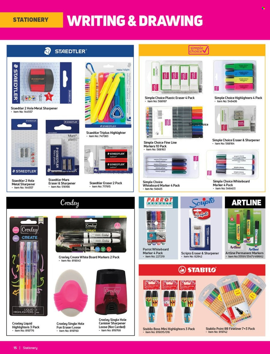 Game specials. Page 15