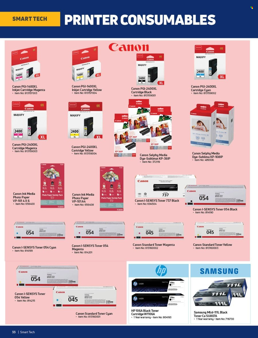 Game specials. Page 32