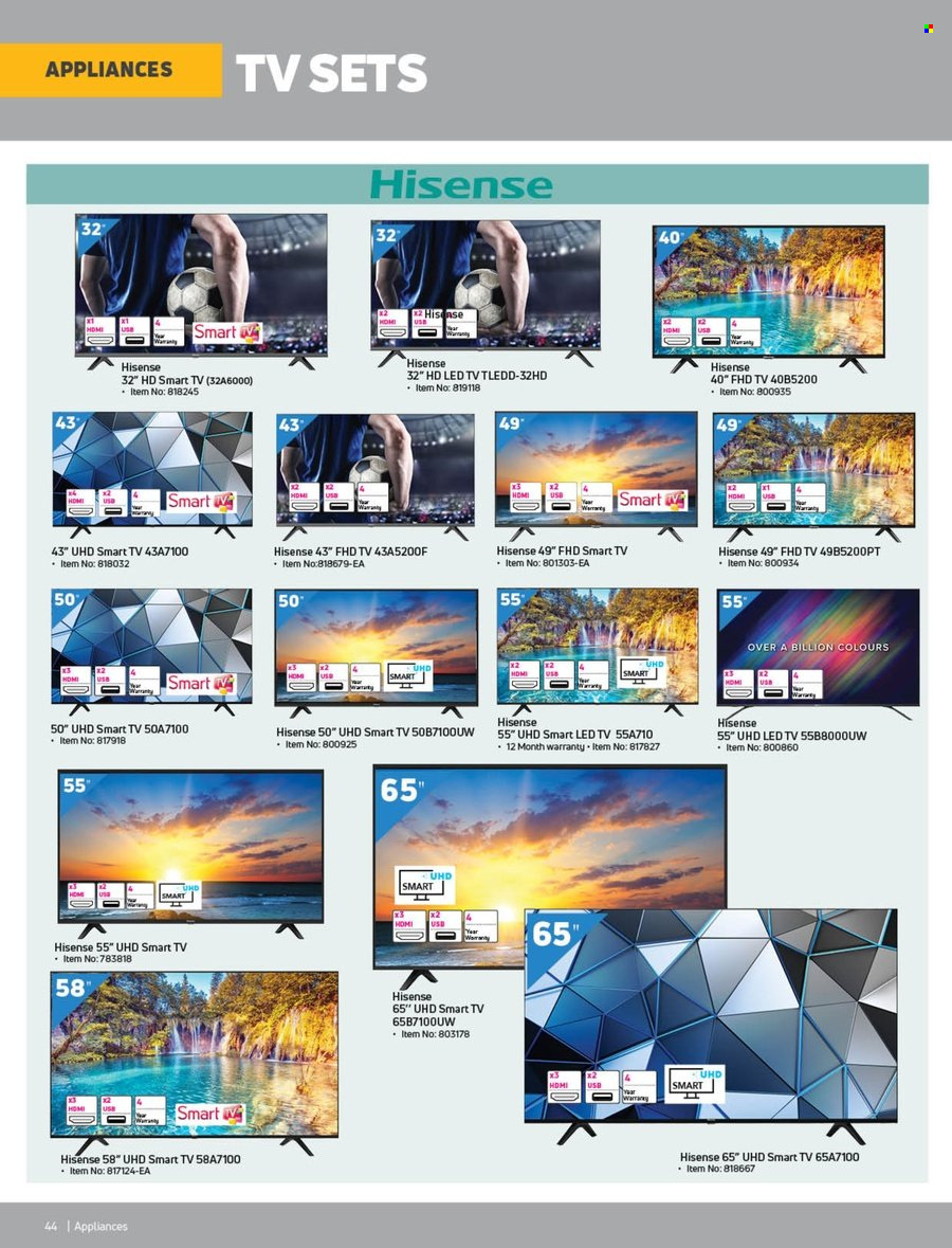 Game specials. Page 43