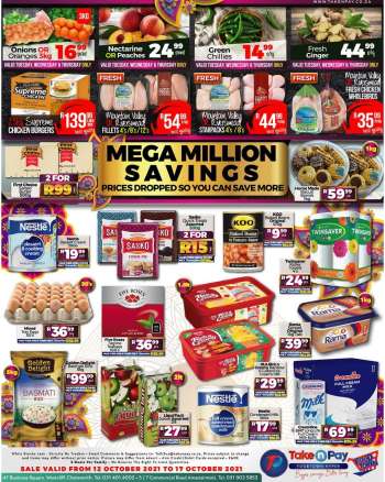 Take n Pay catalogue  - 12/10/2021 - 17/10/2021.
