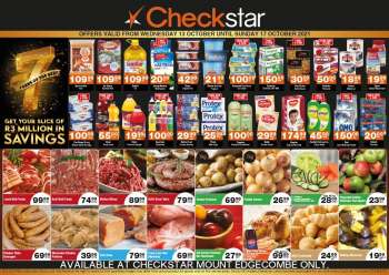 Checkstar catalogue  - 13/10/2021 - 17/10/2021.
