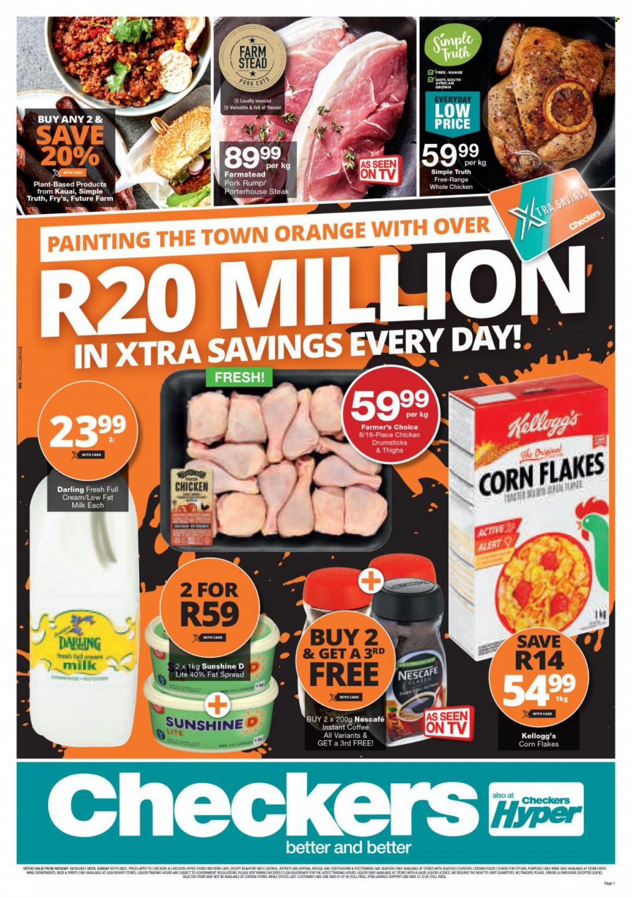 Checkers specials - 18/10/2021 - 07/11/2021. Page 1