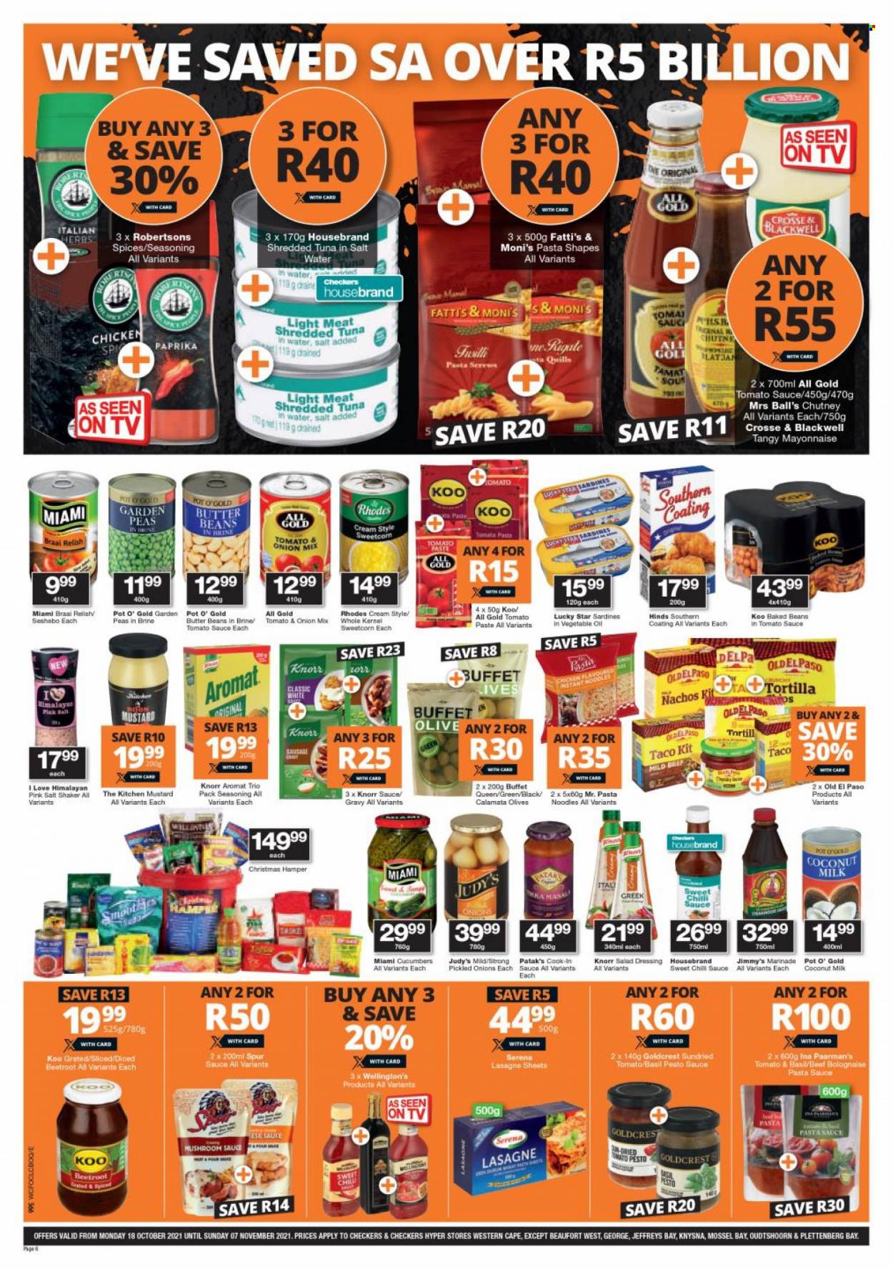 Checkers specials - 18/10/2021 - 07/11/2021. Page 6