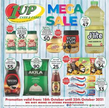 1UP Cash & Carry catalogue  - 18/10/2021 - 25/10/2021.