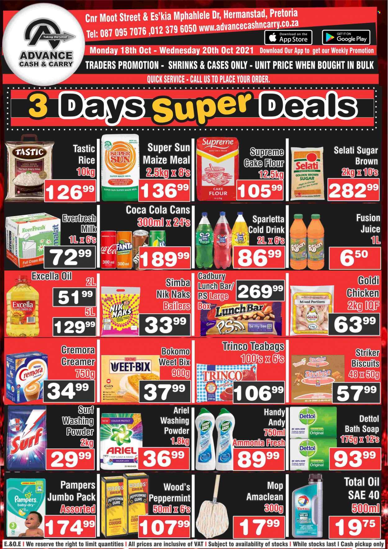 Advance Cash & Carry specials - 18/10/2021 - 20/10/2021. Page 1
