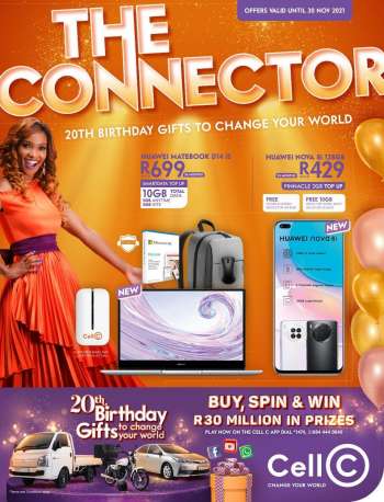 Cell C catalogue  - 18/10/2021 - 30/11/2021.