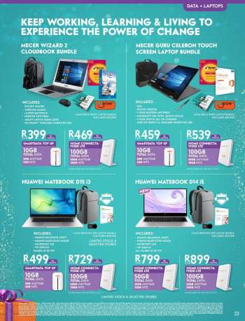 Cell C catalogue  - 18/10/2021 - 30/11/2021.