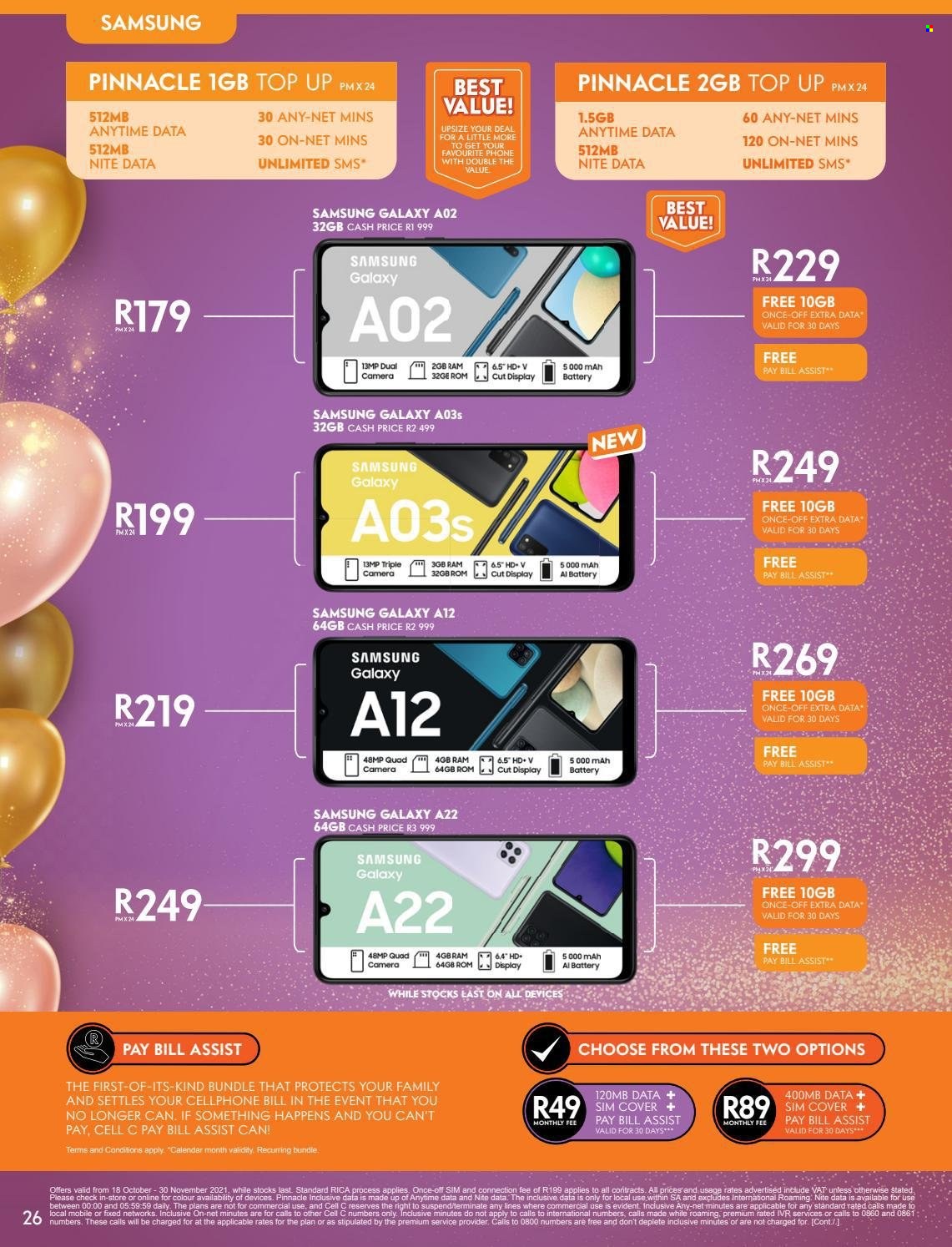Cell C specials - 18/10/2021 - 30/11/2021. Page 26