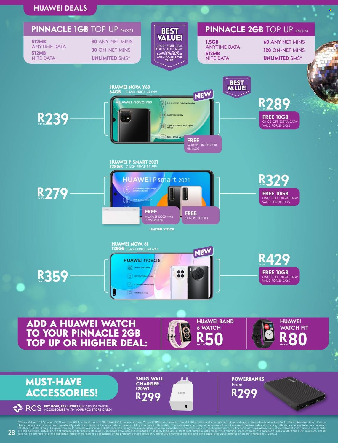 Cell C specials - 18/10/2021 - 30/11/2021. Page 28