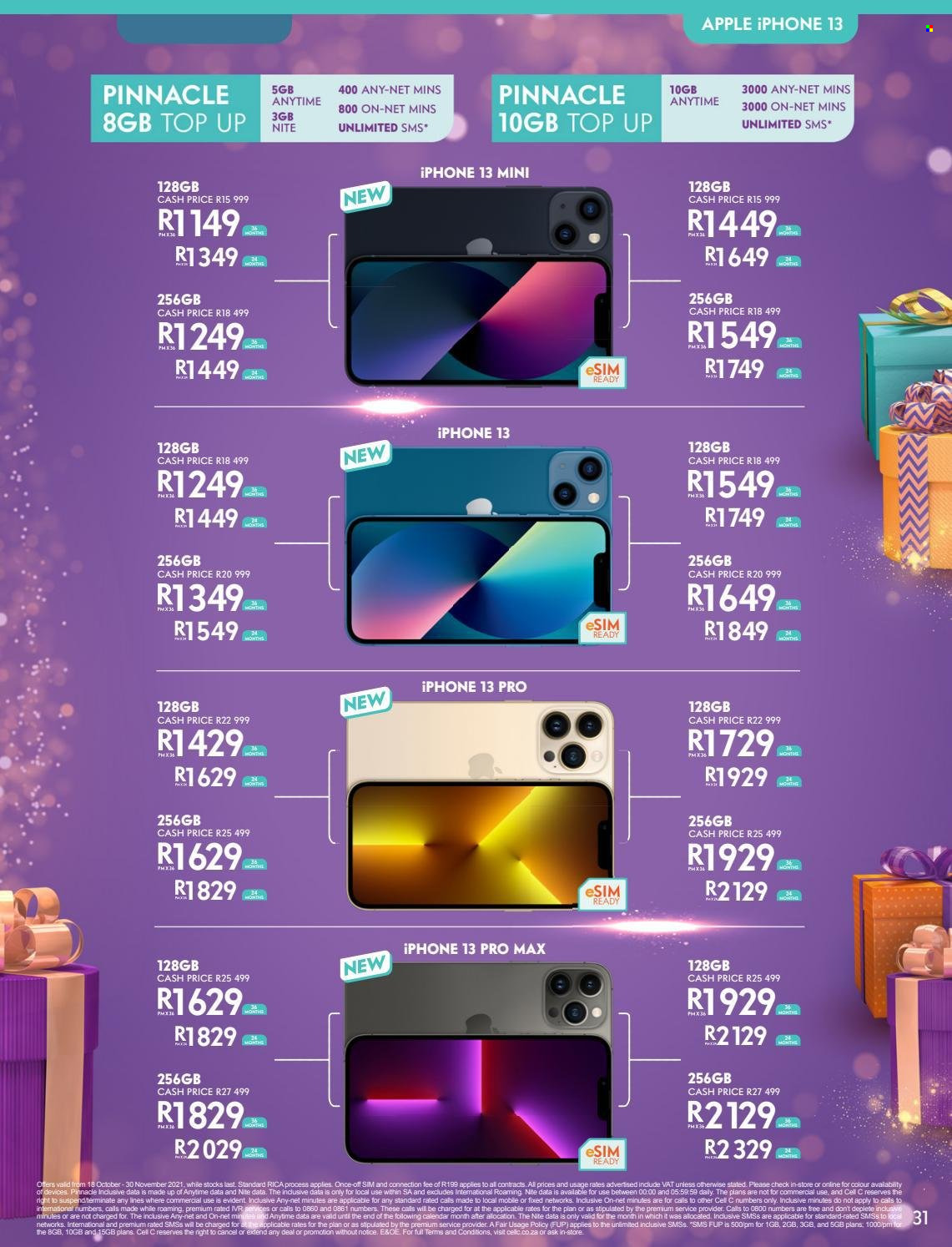 Cell C specials - 18/10/2021 - 30/11/2021. Page 31