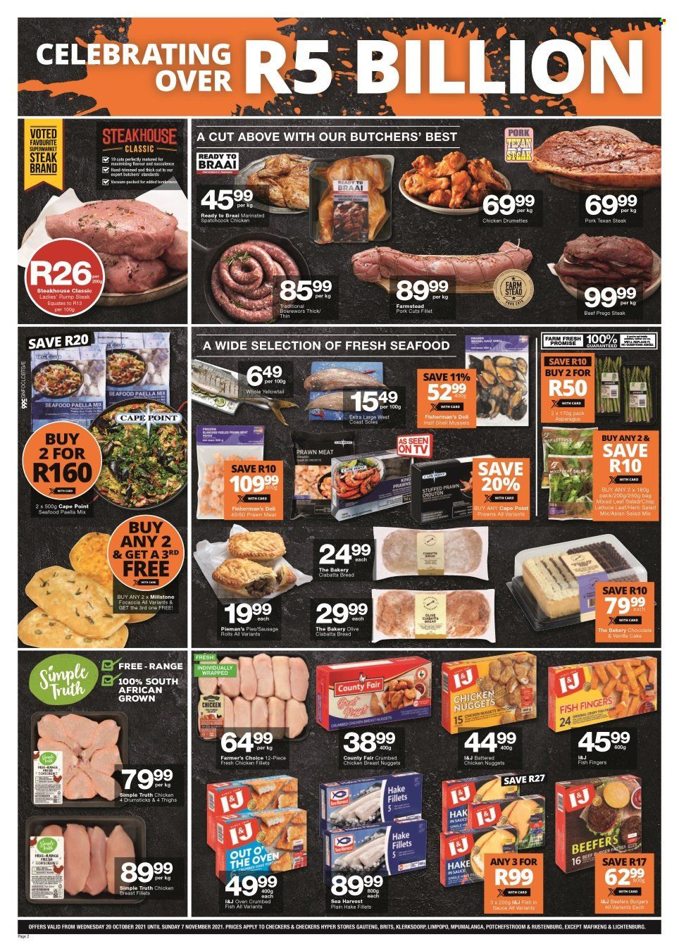 Checkers specials - 20/10/2021 - 07/11/2021. Page 2