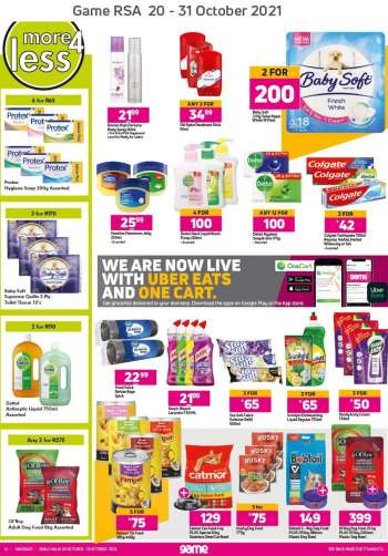 Game catalogue  - 20/10/2021 - 31/10/2021.