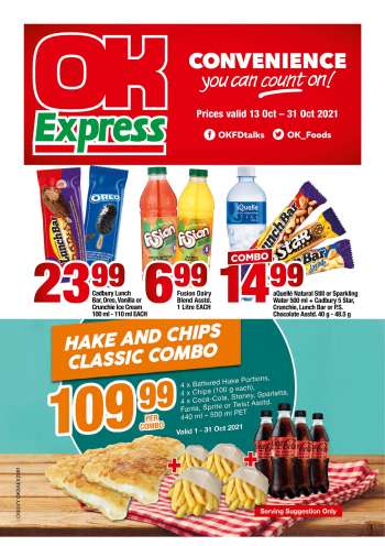 OK Foods catalogue  - 13/10/2021 - 31/10/2021.