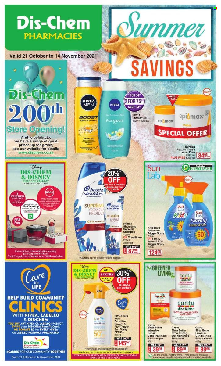 Dis-Chem specials - 21/10/2021 - 14/11/2021. Page 1