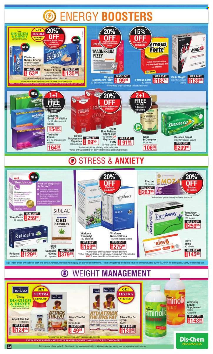 Dis-Chem specials - 21/10/2021 - 14/11/2021. Page 23