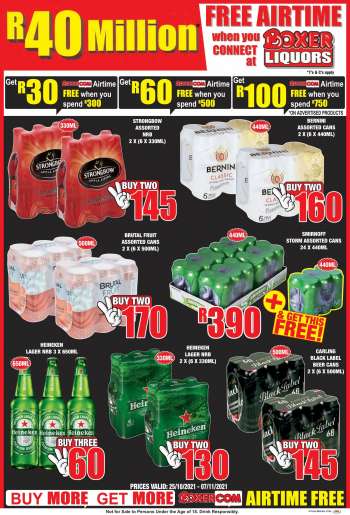 Boxer catalogue  - 25/10/2021 - 07/11/2021.