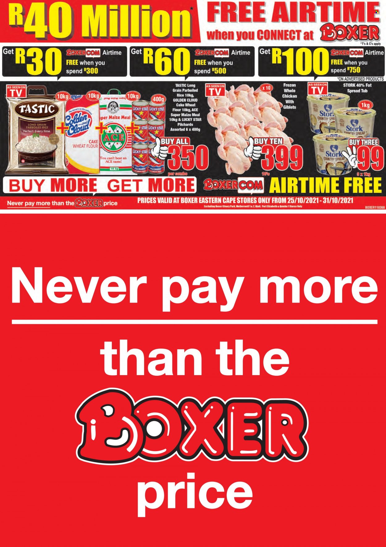 Boxer specials - 25/10/2021 - 31/10/2021. Page 1