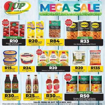 1UP Cash & Carry catalogue  - 20/10/2021 - 08/11/2021.
