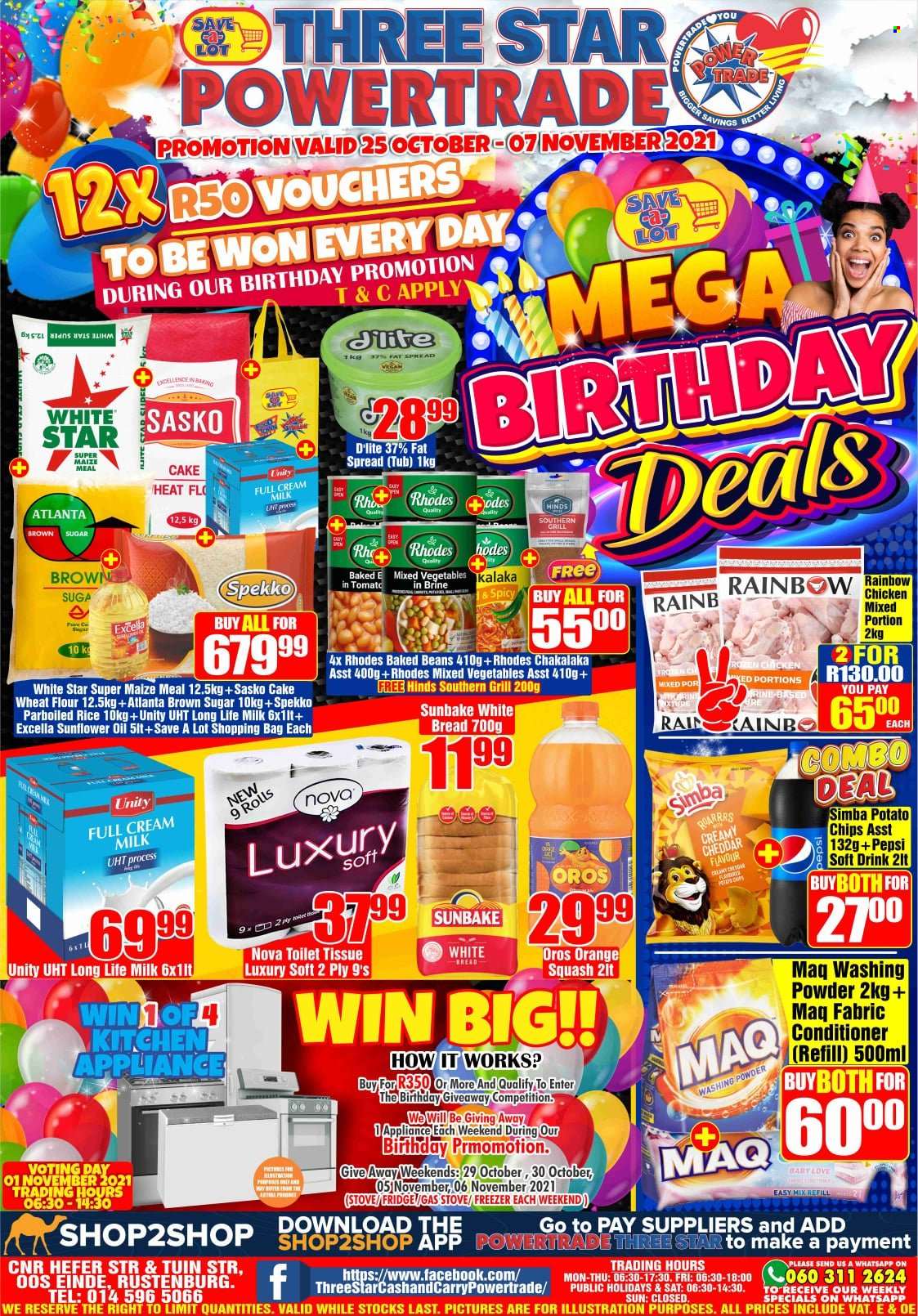 Three Star Cash and Carry specials - 25/10/2021 - 07/11/2021. Page 1
