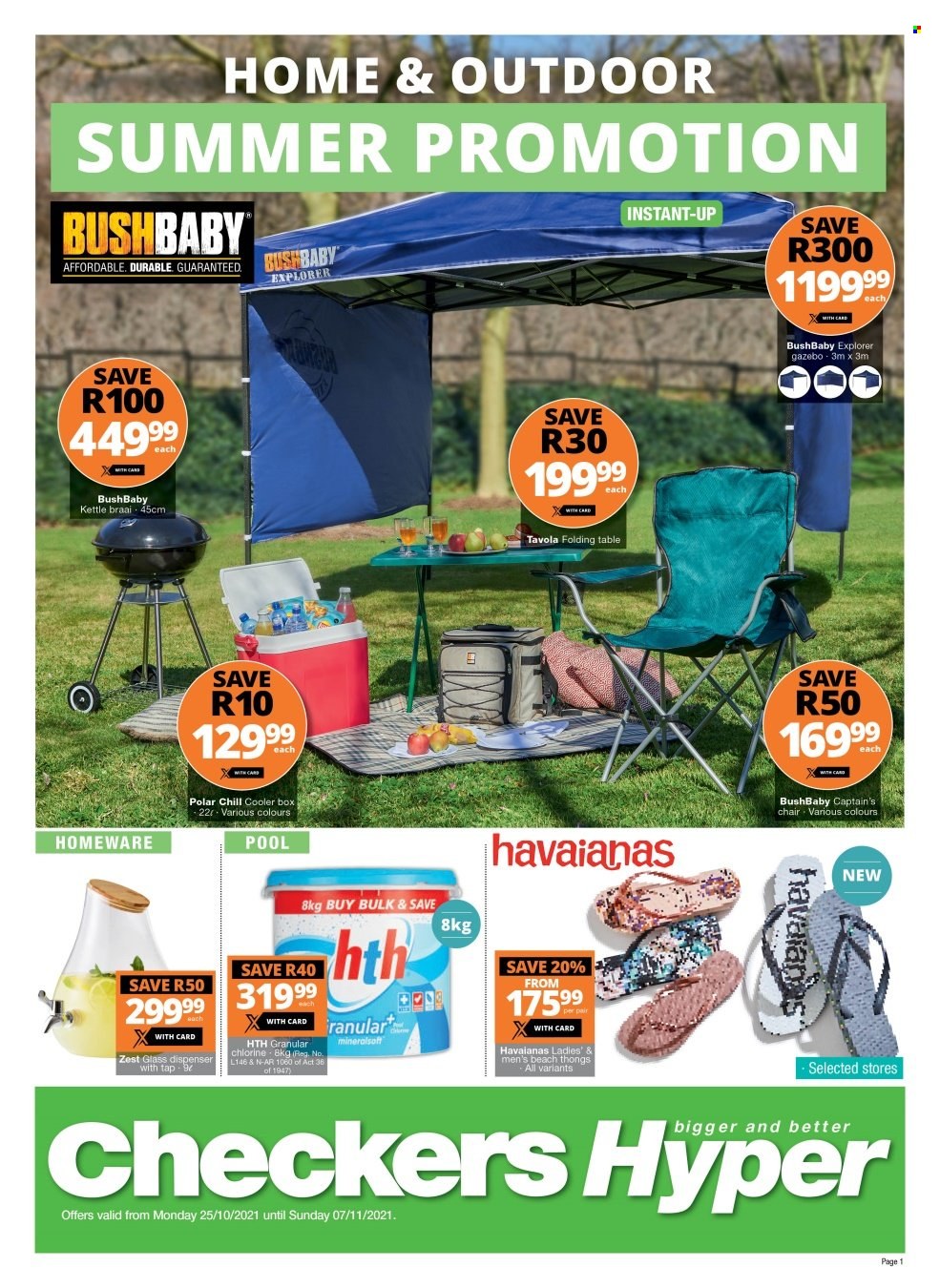 Checkers specials - 25/10/2021 - 07/11/2021. Page 1