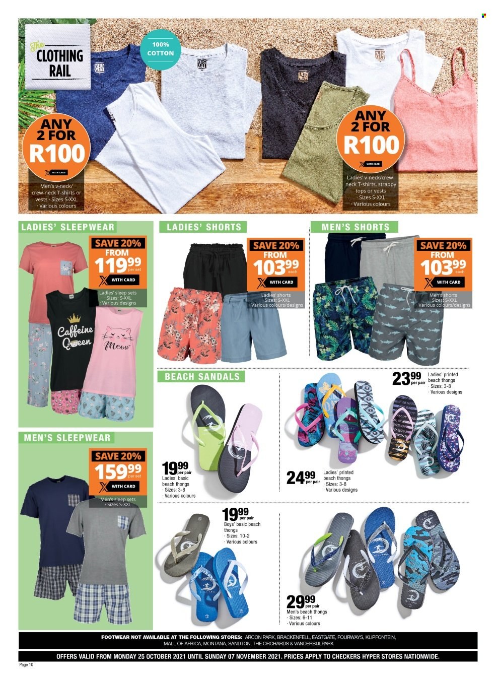 Checkers specials - 25/10/2021 - 07/11/2021. Page 10