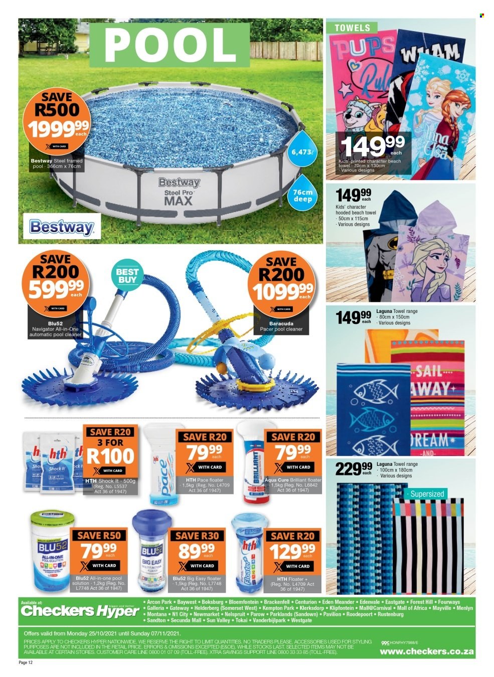 Checkers specials - 25/10/2021 - 07/11/2021. Page 12