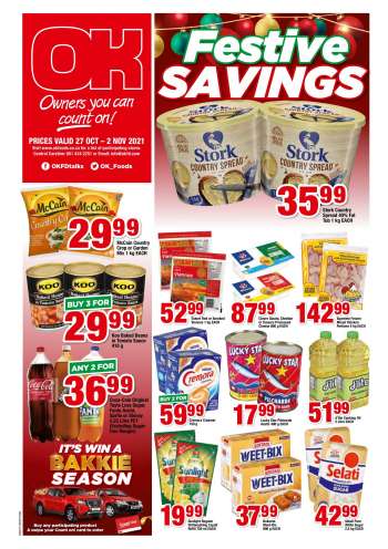 OK Foods catalogue  - 27/10/2021 - 02/11/2021.