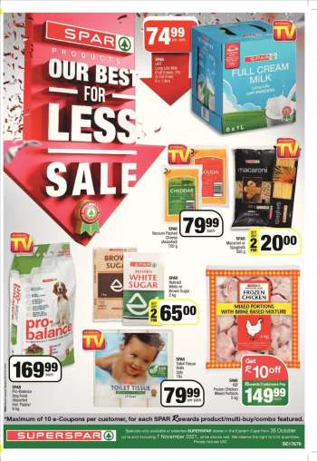 SPAR catalogue  - 14/10/2021 - 07/11/2021.