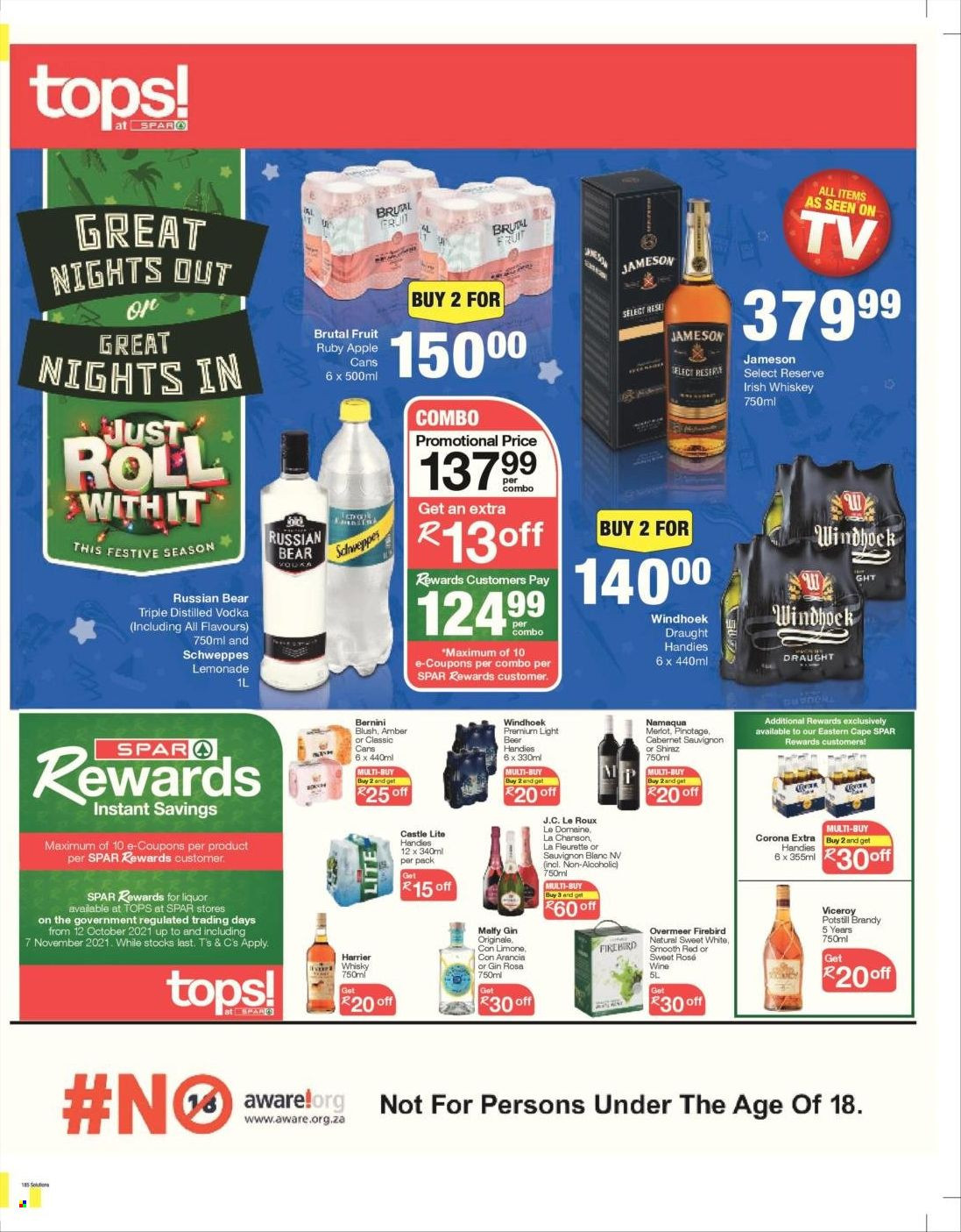 SPAR specials - 26/10/2021 - 07/11/2021. Page 12