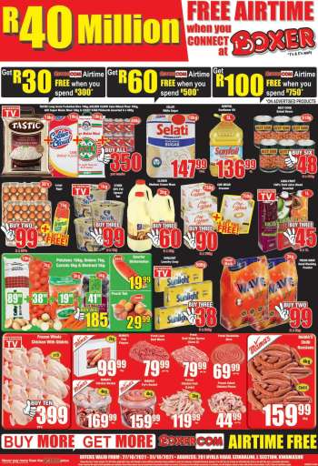 Boxer catalogue  - 27/10/2021 - 31/10/2021.