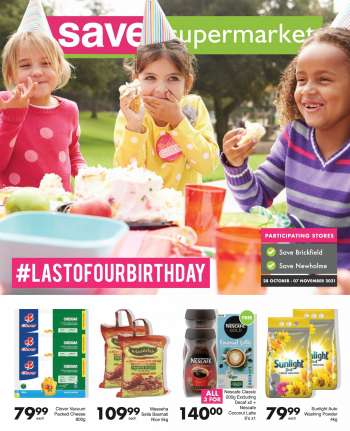 Save supermarket catalogue  - 28/10/2021 - 07/11/2021.