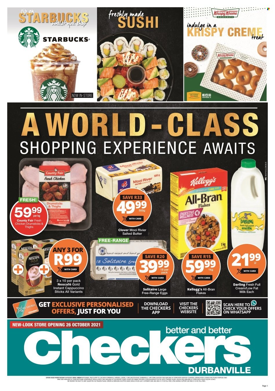 Checkers specials - 26/10/2021 - 07/11/2021. Page 1