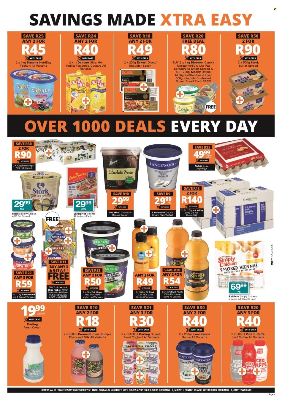 Checkers specials - 26/10/2021 - 07/11/2021. Page 9