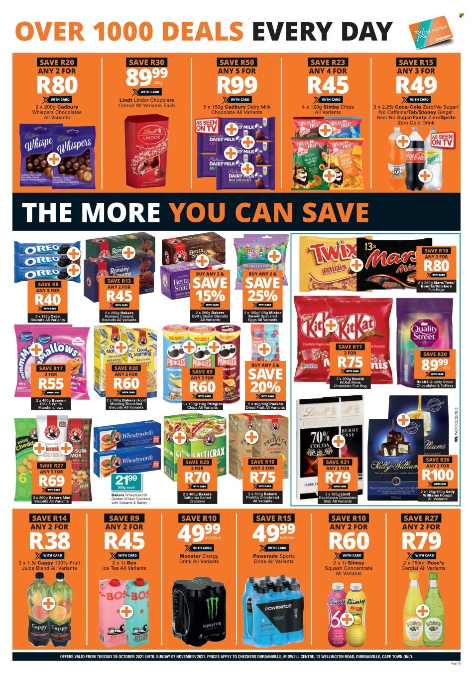 Checkers specials - 26/10/2021 - 07/11/2021. Page 15