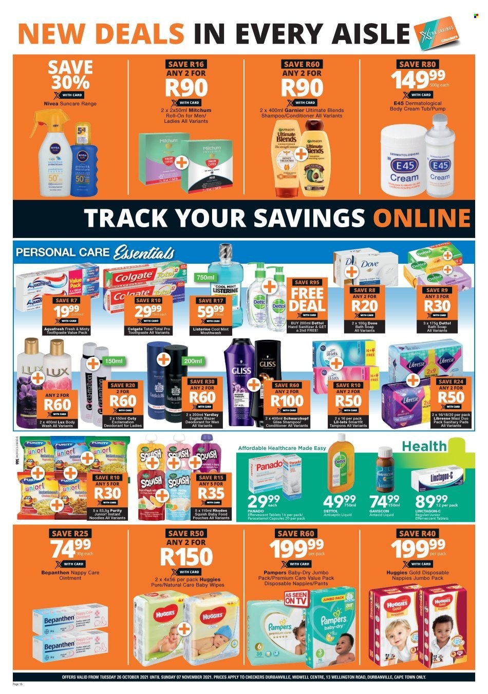 Checkers specials - 26/10/2021 - 07/11/2021. Page 16