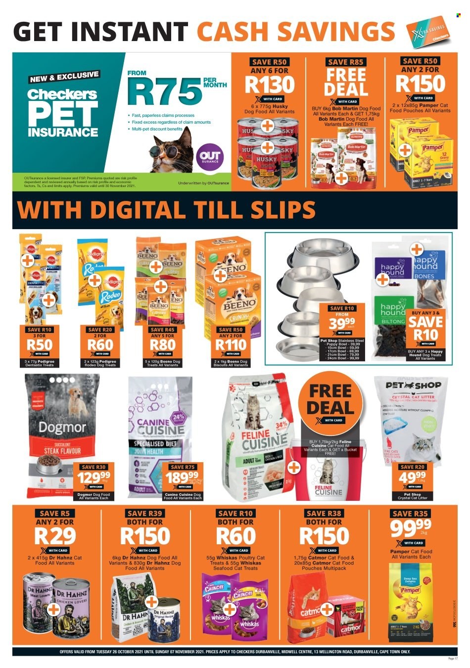 Checkers specials - 26/10/2021 - 07/11/2021. Page 17