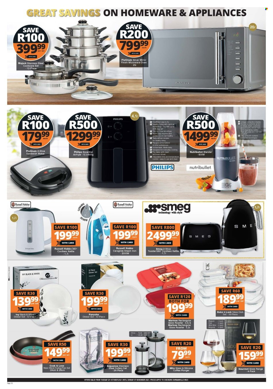 Checkers specials - 26/10/2021 - 07/11/2021. Page 18