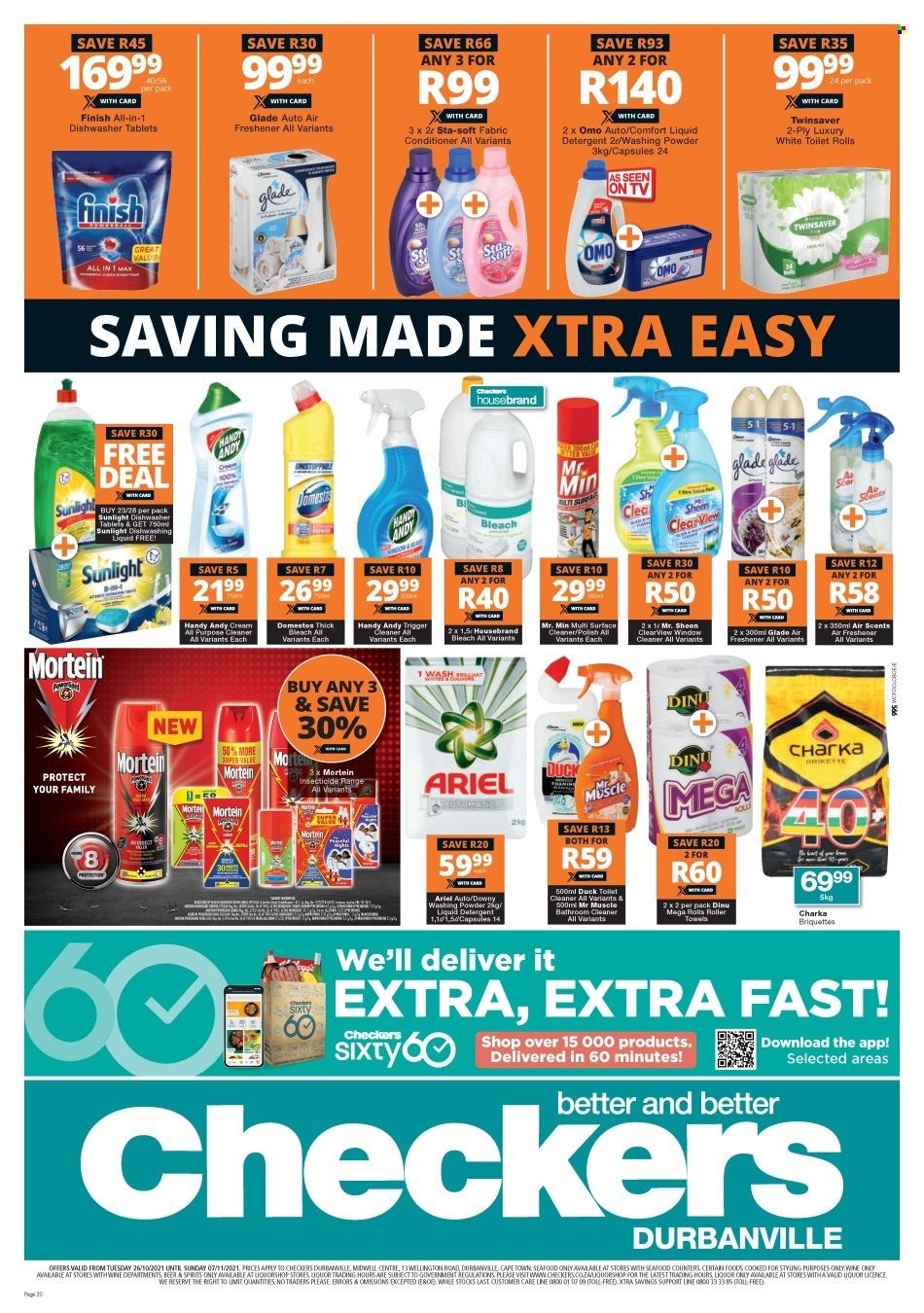 Checkers specials - 26/10/2021 - 07/11/2021. Page 20