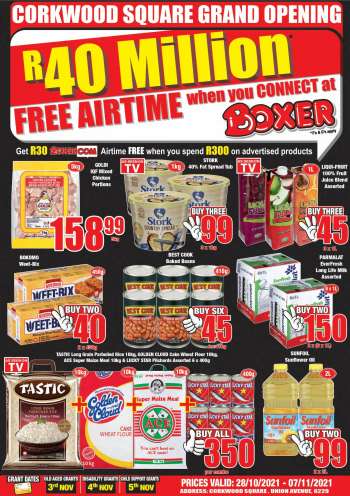 Boxer catalogue  - 28/10/2021 - 07/11/2021.