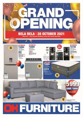OK Furniture catalogue .