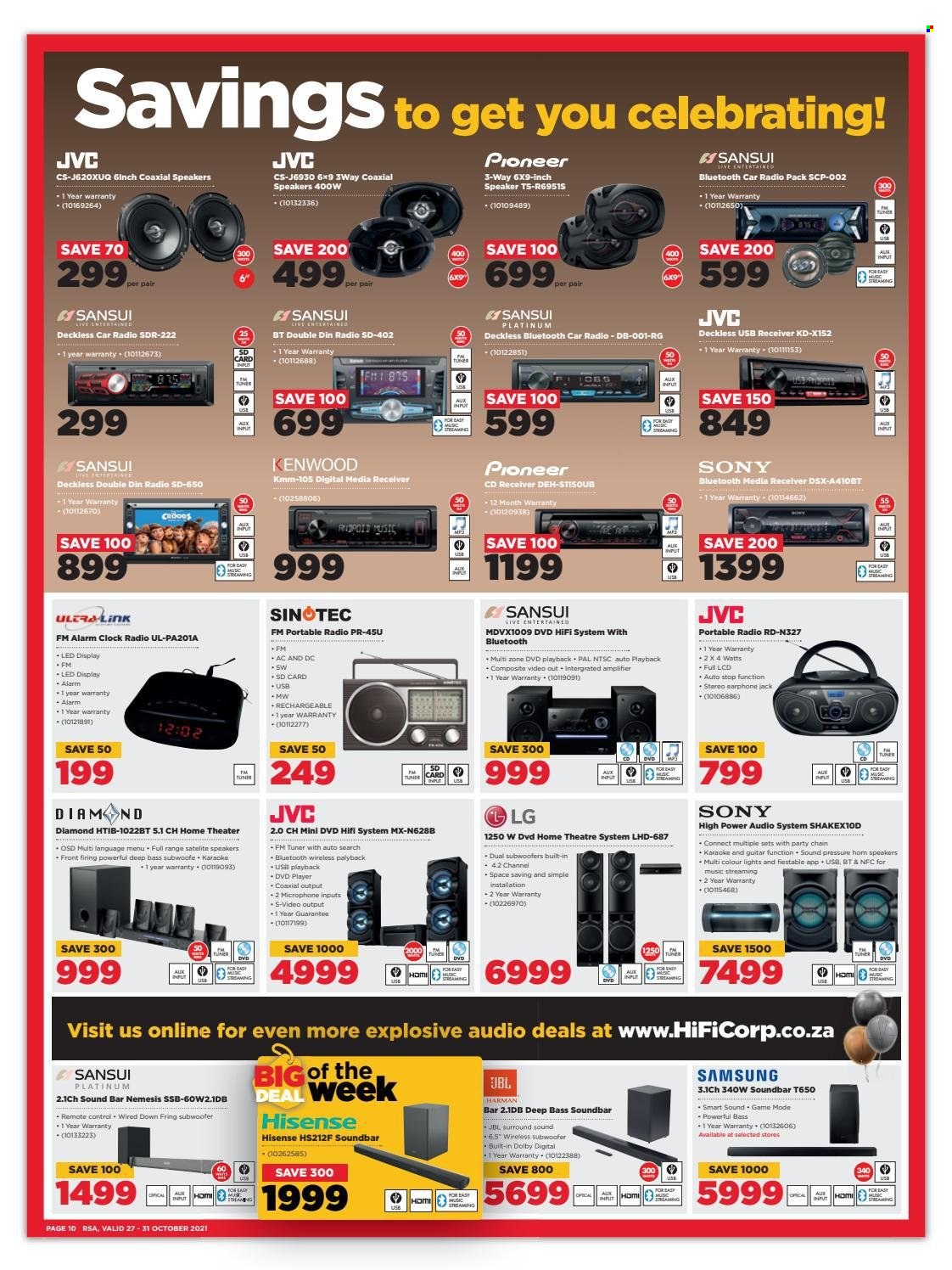 HiFi Corp specials - 27/10/2021 - 31/10/2021. Page 10